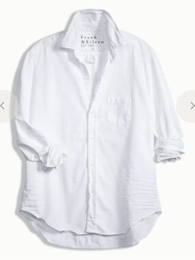 Frank & Eileen White Button-Down Shirt